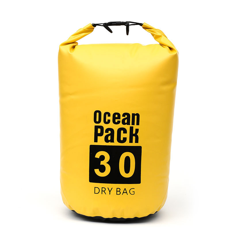 500D PVC Waterproof Soft Bag 30L Portable Outdoor Diving Compression Storage for Men/Women Sports-for Swimming Rafting Kayak