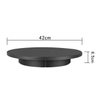42cm Plastic Automatic Rotating Display Turntable 360 Revoing Shoe Rack with Max Load 100kg for Sports & Entertainment Products