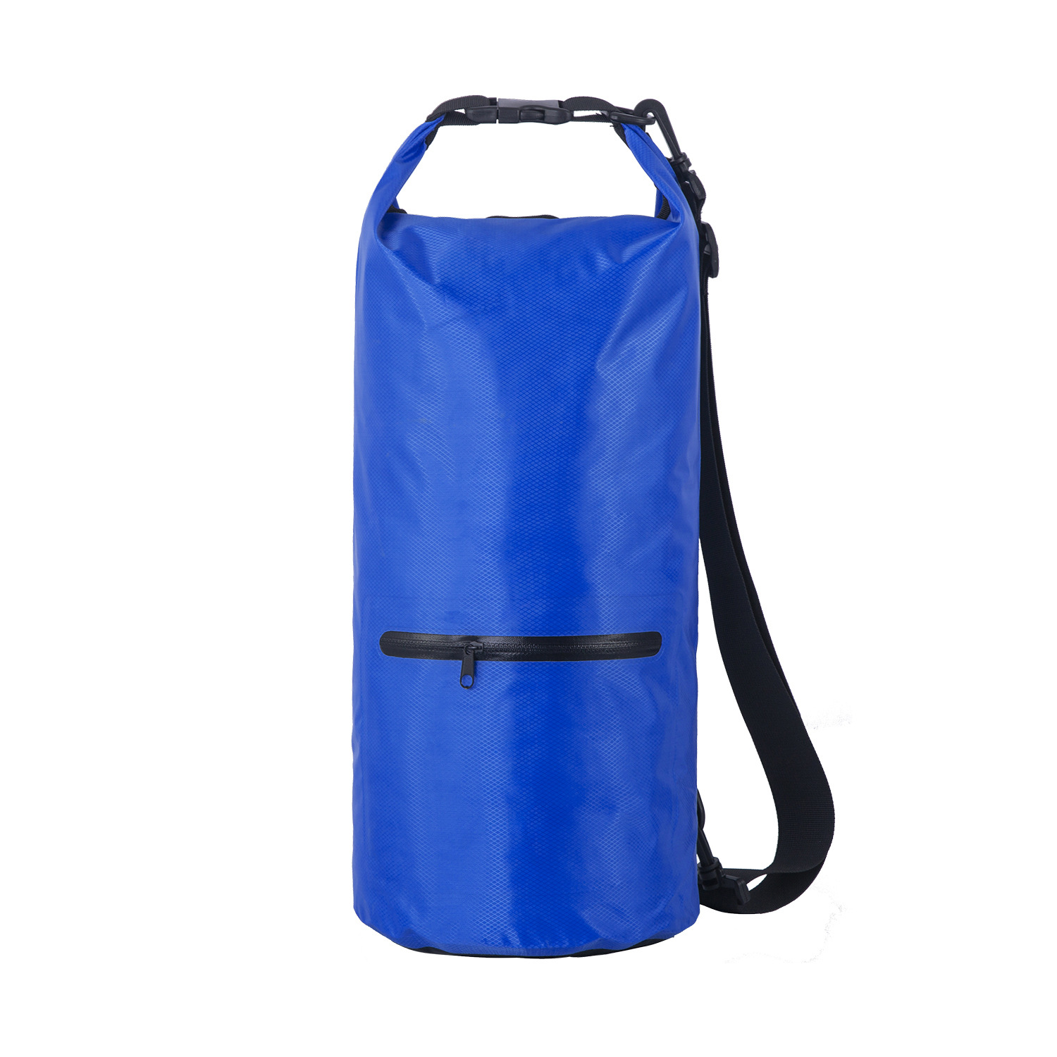 10L IPX6 Waterproof Polyester Hiking Bucket Drybag with 0.5mm PVC Tarpaulin for All Seasons