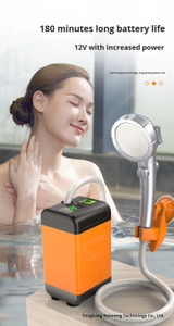 Outdoor Copper Shower Device Portable Electric for Camping Construction Sites Dormitories Rural Household Use Made in China