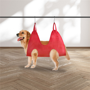 Safe Pet Grooming Hammock - Anxiety Relief Restraint Sling for Stress-Free Nail Clipping on Cats And Small Dogs