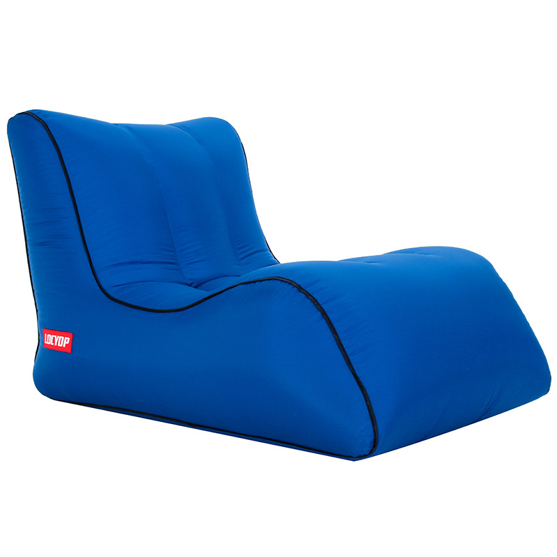 Manufacturers Sell Portable Single Inflatable Lazy Sofa Bed Outdoor Water-Resistant Moisture-proof Air Sofa Summer Sleeping Bag