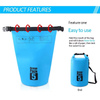 5L PVC Waterproof Soft Bag Portable Outdoor Diving Compression Storage for Men/Women Sports-for Swimming Rafting Kayak