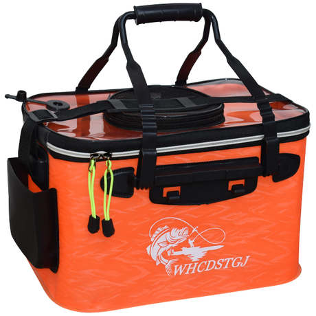  Durable EVA Material Outdoor Fishing Tackle Boxes with Transparent Lid Various 6 Gallons Fishing Buckets
