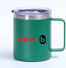 Classic Design Insulated Double-Layer Vacuum Stainless Steel Handle Beer Cup 12oz Eco-Friendly Office Water Coffee Mug for