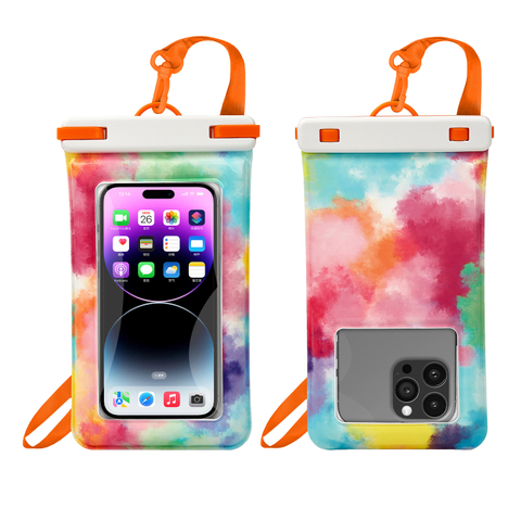 Portable Outdoor PVC Waterproof Mobile Phone Case Pouch Water-Resistant Swim & Dive Dry Bag for Cell Phone for Travel & Swim