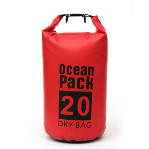 500D PVC Waterproof Soft Quality Bag for Outdoor Diving Compression Storage-20L Capacity for Man/Women Swimming Rafting Kayak