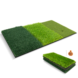 Hot Sale New Design Putter Mat for Golf Training Top Accessories Durable Non-Slip Hitting Mat Mini Swing Detection Aids