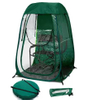 Custom Automatic Pop-Up Windproof Rain Shade Outdoor Clear Camping Tent Polyester Concert Viewing Fishing Single Person Easy