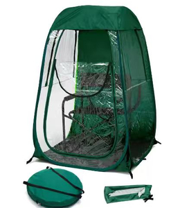 Custom Automatic Pop-Up Windproof Rain Shade Outdoor Clear Camping Tent Polyester Concert Viewing Fishing Single Person Easy
