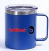 Classic Design Insulated Double-Layer Vacuum Stainless Steel Handle Beer Cup 12oz Eco-Friendly Office Water Coffee Mug for