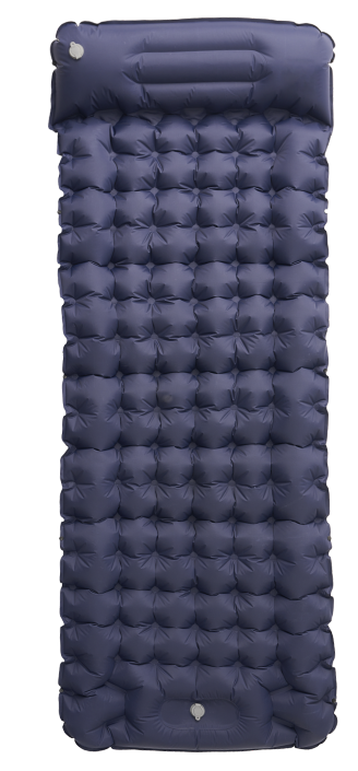 High Quality Waterproof Self Inflatable Ultralight Mattress Beach Camping Sleeping Pad Mats With Built-in Foot Pump