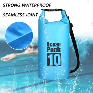 Hot Sale 10L Floating Water Proof Dry Bag Ocean Pack Waterproof Dry Bag Keeps Gear Dry with Adjustable Strap