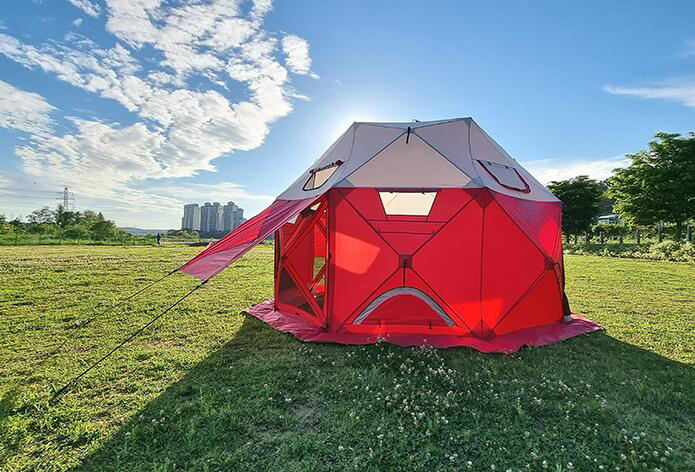 5-8 People Ball Tent Supplies Camping Tents Inflatable Tents Automatic Outdoor Beach Tents Spherical 