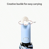 8-Ribs Travel Umbrella Cute Design Windproof & Multi-Color Semi-Automatic Open And Made of 190T Nylon Business Gifts Rain