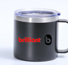 Classic Design Insulated Double-Layer Vacuum Stainless Steel Handle Beer Cup 12oz Eco-Friendly Office Water Coffee Mug for