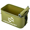 Collapsible Foldable Fish Bucket Live Fish Container Multi-Functional Live Lures Bucket Outdoor EVA Fishing Box 12L 3gallon