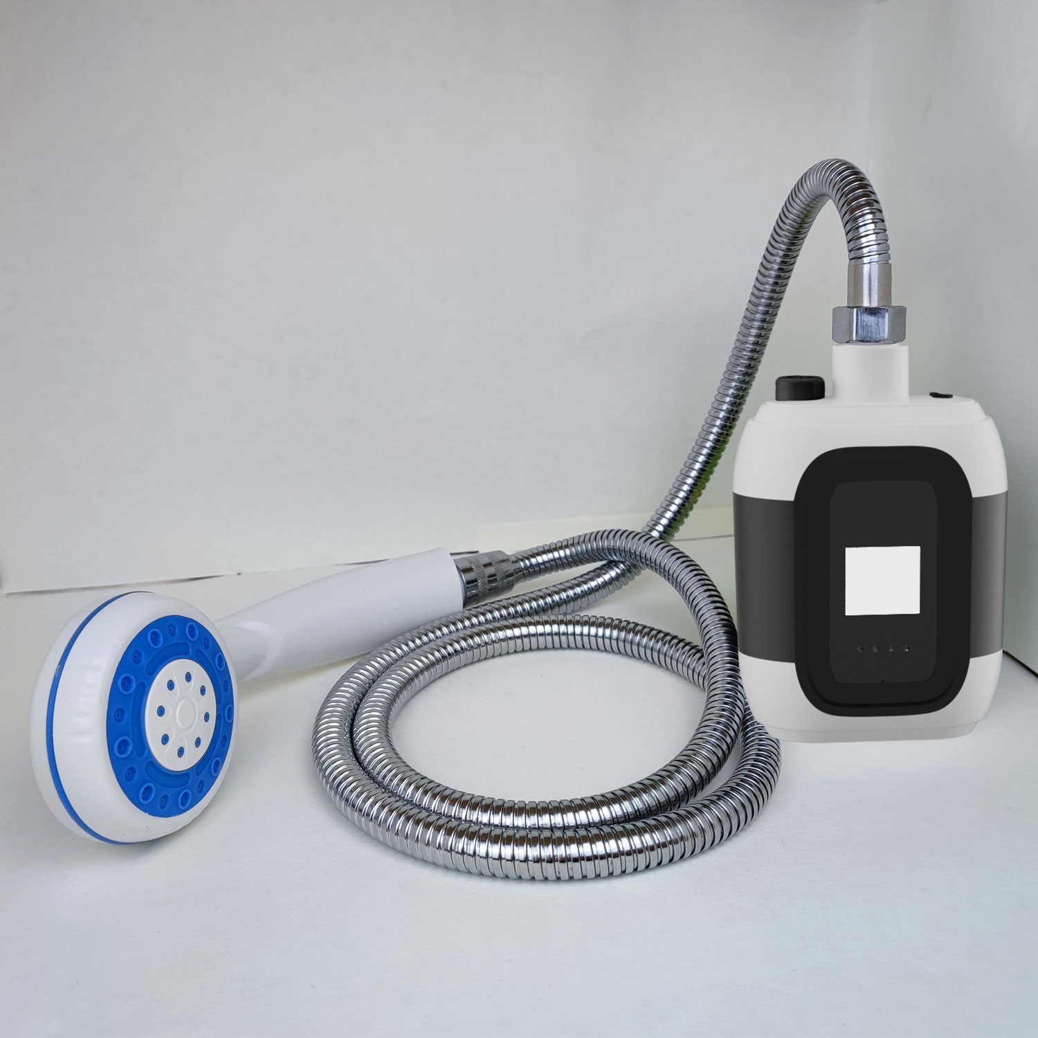 Charging Showerhead Outdoor Bathing Household Electric Shower Pump Rural Portable and Simple