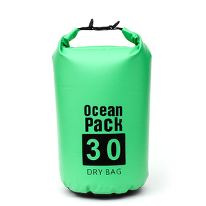 500D PVC Waterproof Soft Bag 30L Portable Outdoor Diving Compression Storage for Men/Women Sports-for Swimming Rafting Kayak