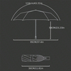 8-Ribs Travel Umbrella Cute Design Windproof & Multi-Color Semi-Automatic Open And Made of 190T Nylon Business Gifts Rain