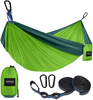 Custom Ultralight Camping Hammock Hamacas Swing 1-2 Person Flat Travel Hammocks with Tree Straps Portable Outdoor Adult