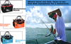 8gallon Durable EVA Material Outdoor Fishing Tackle Boxes with Transparent Lid Various Fishing Buckets