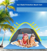 Custom Ultralight Automatic Pop-Up Beach Tent Waterproof Nylon Outdoor Camping And Fishing Tents for Events