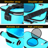 21L 4.5gallon Fish Container Multi-Functional Fish Live Lures Bucket Outdoor EVA Fishing Box for Fishing Collapsible Foldable Fish Bucket Live