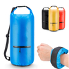 10L IPX6 Waterproof Polyester Hiking Bucket Drybag with 0.5mm PVC Tarpaulin for All Seasons