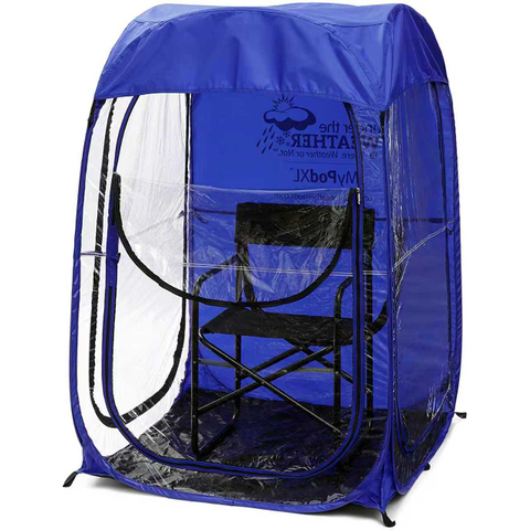 Custom Automatic Pop-Up Windproof Rain Shade Outdoor Clear Camping Tent Polyester Concert Viewing Fishing Single Person Easy