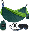 Custom Ultralight Camping Hammock Hamacas Swing 1-2 Person Flat Travel Hammocks with Tree Straps Portable Outdoor Adult