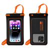 Portable Outdoor PVC Waterproof Mobile Phone Case Pouch Water-Resistant Swim & Dive Dry Bag for Cell Phone for Travel & Swim
