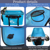8gallon Durable EVA Material Outdoor Fishing Tackle Boxes with Transparent Lid Various Fishing Buckets