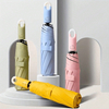 8-Ribs Travel Umbrella Cute Design Windproof & Multi-Color Semi-Automatic Open And Made of 190T Nylon Business Gifts Rain