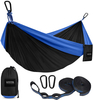Custom Ultralight Camping Hammock Hamacas Swing 1-2 Person Flat Travel Hammocks with Tree Straps Portable Outdoor Adult