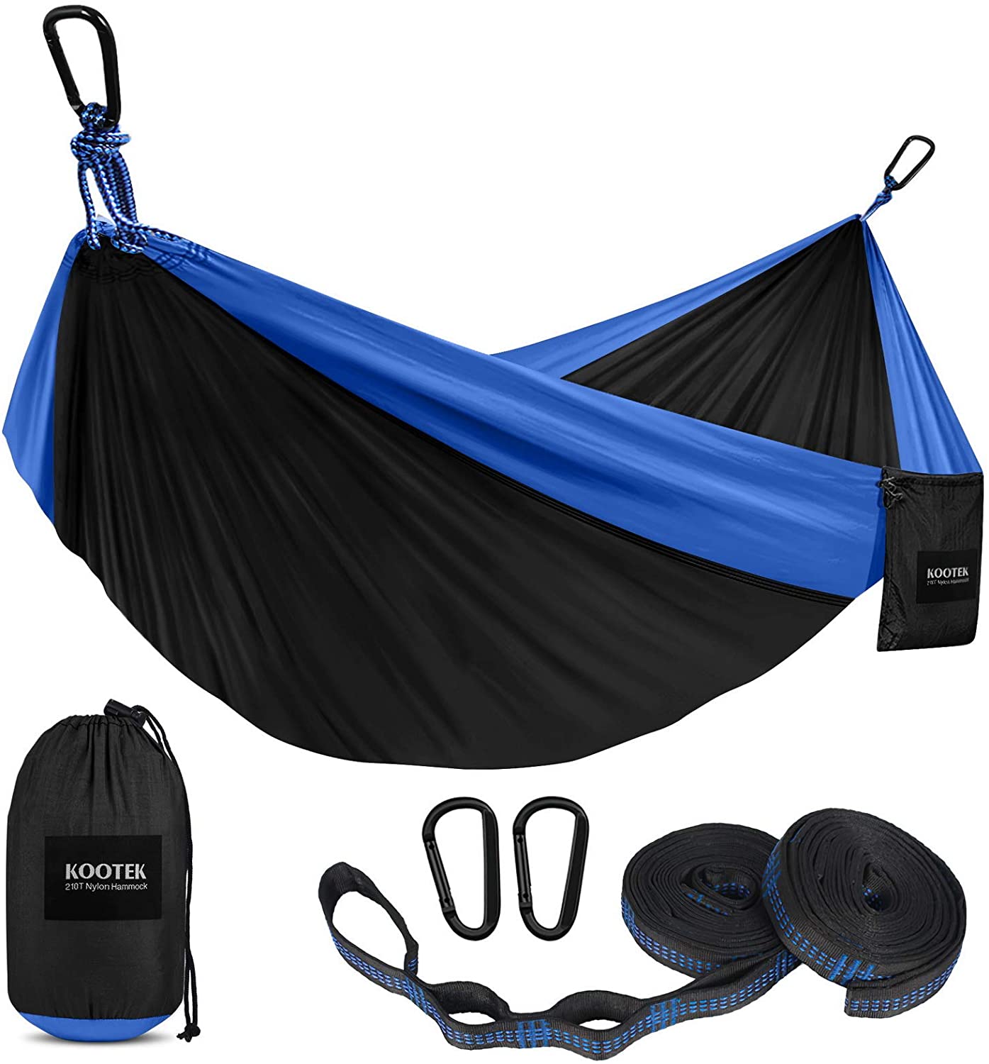 Custom Ultralight Camping Hammock Hamacas Swing 1-2 Person Flat Travel Hammocks with Tree Straps Portable Outdoor Adult